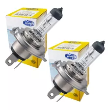 Par De Lâmpada H4 Halogena 12v 60-55w 64193 Original Marelli