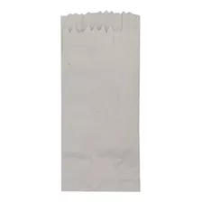 Bolsa De Papel Blanca Panaderia N° 3 X 1000 (10,5x24x6)