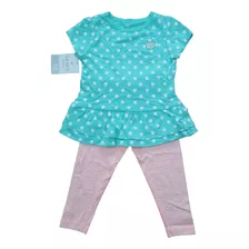 Conjunto 2 Piezas Niña Marca Carters Talla 18 Meses