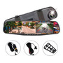 Espejo Retrovisor Con Cmara Tctil 9.66 Inch Dvr 1080p P2 Renault 12