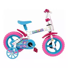 Bicicletinha Aro 12 Princesinha Tiara Com Rodinha Styll Baby