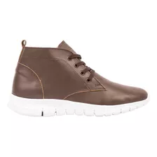 Zapatillas Cuero Zapatilla Hombre Botita Calzado Bourbon