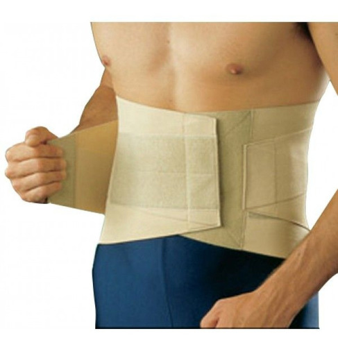 Faja Sacro Lumbar Reforzada Masculina Oppo 2064