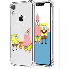 Coralogo - Funda De Tpu De Bob Esponja Y Patricio Para Iphon