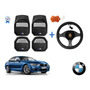 Tapetes 3d Logo Bmw + Cubre Volante 325i 1998 A 2004 2005