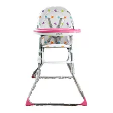 Silla Comedor Para Bebe Alta Star Infanti Rosada