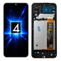 Tela Compatível A13 E A135 Com Aro Top + Brinde / Frontal Display Lcd Touch Módulo 4 Store Premium Preto