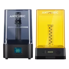 Impresora 3d Anycubic Mono 2 Con Lavadora Wash & Cure 2.0, Color Azul Y Negro, Amarillo Y Negro, 110 V/220 V