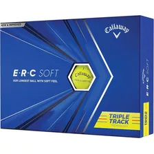 12 Pelotas De Golf De Triple Pista Callaway Erc Amarillo