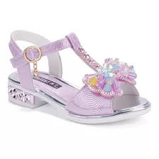 Sandalias Con Lazo Y Diamantes De Princesa Para Niñas