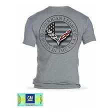 C7 Corvette Born In The Usa Camiseta American Legacy Para Ho