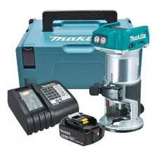 Tupia Makita A Bateria 18v 5ah Drt50z C/ Carregador E Maleta