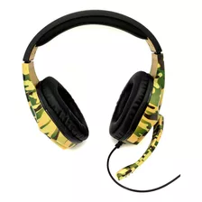 Fone Ouvido Camuflado Headset Gamer Pc Xbox One Ps4