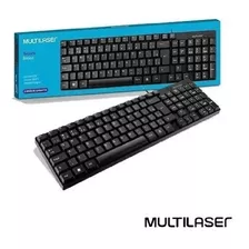 Teclado Com Fio Básico Slim Tc204 Usb Preto - Multilaser