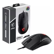 Mouse Gamer Usb Msi Gm41 16000 Dpi Óptico Pcreg