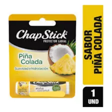 Chapstick Piña Colada X4g Acabado Brillante Color Amarillo