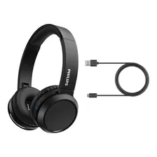 Audífonos Inalámbricos Philips Over Ear Recargable Negro