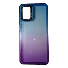 Funda Difuminado Azul Violeta Para Samsung A12 