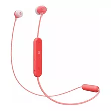 Audífonos In-ear Inalámbricos Sony Wi-c300 Rojo