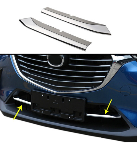 Moldura Inferior Para Mazda Cx3 2016 - 2019 Foto 2