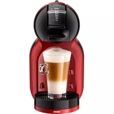 Cafeteira Nescafé Arno Dolce Gusto Mini Me Vermelha/preta