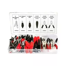 Conjunto De 60 Piezas De Clips/abrazaderas De Cocodrilo...