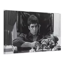 Cuadro Moderno Scarface Sala, Recamara, Comedor 90x135