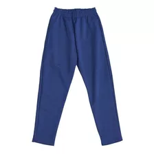 Pantalón Jogging Friza Azul Colegial Ely / Talle S Al Xl