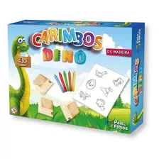 Carimbo De Madeira Dino - Pais & Filhos