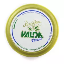 Pastilhas Valda Classic Mentol 50g Lata 10 Unidades