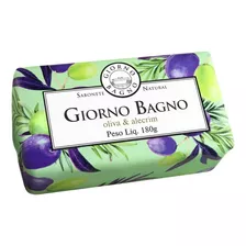 Sabonete Barra Giorno Bagno Oliva E Alecrim 180g