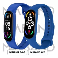 Malla Correa Compatible Con Reloj Xiaomi Mi Band 3 4 5 6 7