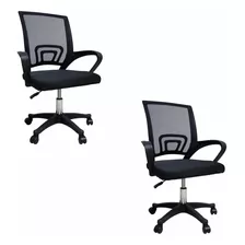 2 Silla Oficina Ajustable Escritorio Bsens