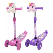 Monopatin Infantil Unicornio Plegable 5 Alturas Babymovil