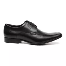 Zapato De Cuero Democrata Hombre Premier 206285 - Negro