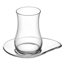 Juego De Vasos Tazas + Plato Café Té Premium Lav 170ml Eva