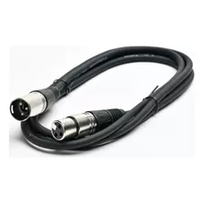 Cable Canon Xlr Macho Xlr Hembra 1 Mt Microfono Audio Dmx