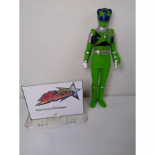 Boneco Power Ranger Cosmic Fury Verde Pvc 17
