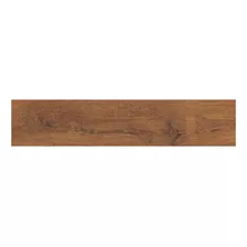 Porcelanato Para Piso Y Pared 19x150 Maderado Marron Mate Re