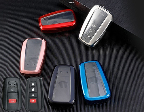 Funda Llave Toyota Tpu Inteligente Cascara Protector Control Foto 7