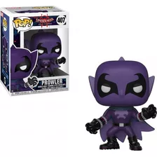 Prowler 407 Funko Pop Original Spider-man Spiderverse Gatuno