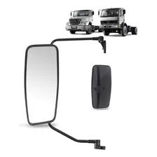 Espelho Retrovisor Caminhão Mb Atron Plano C/braço