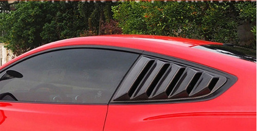 Rejilla Ventana Lateral Ford Mustang 2015 Al 2020 Louvers Foto 5