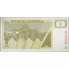 Slovenia 1 Tolar 1990 P1