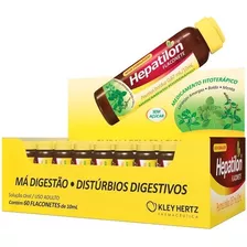 Hepatilon Flaconete 60 Unid 10ml / Figado E Má Digestão