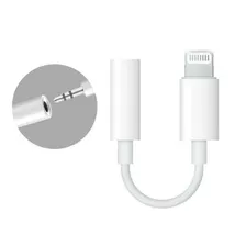 Cabo Adaptador Fone P/ Apple iPhone P2 Áudio Auxiliar