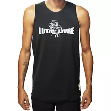 Camiseta Regata Luta Livre Dryfit Treino Academia Musculação