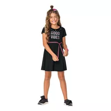 Vestido Infantil Em Meia Malha Kyly 