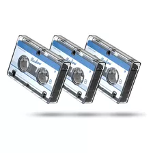 Microcassettes En Blanco Reshow , 60 Minutos, X3 Unidades