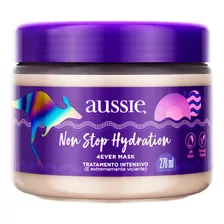 Máscara De Tratamento Non Stop Hydration 4ever Mask Tratamento Intensivo De 270ml Aussie